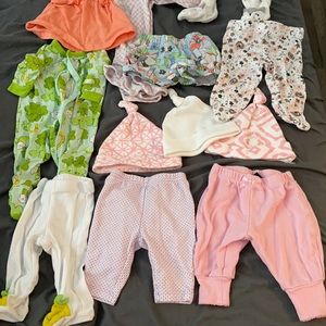 Newborn baby girl clothes